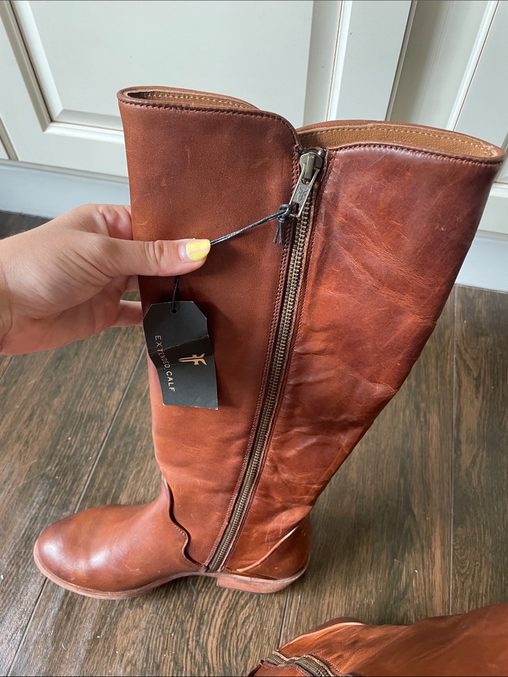NWT FRYE Carson Piping Tall Boots! - Picture 7 of 9